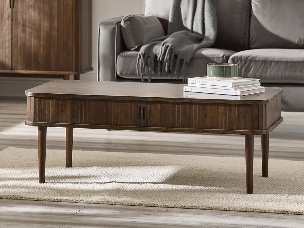 Julian Bowen Julian Bowen Arya Dark Oak Storage Coffee Table