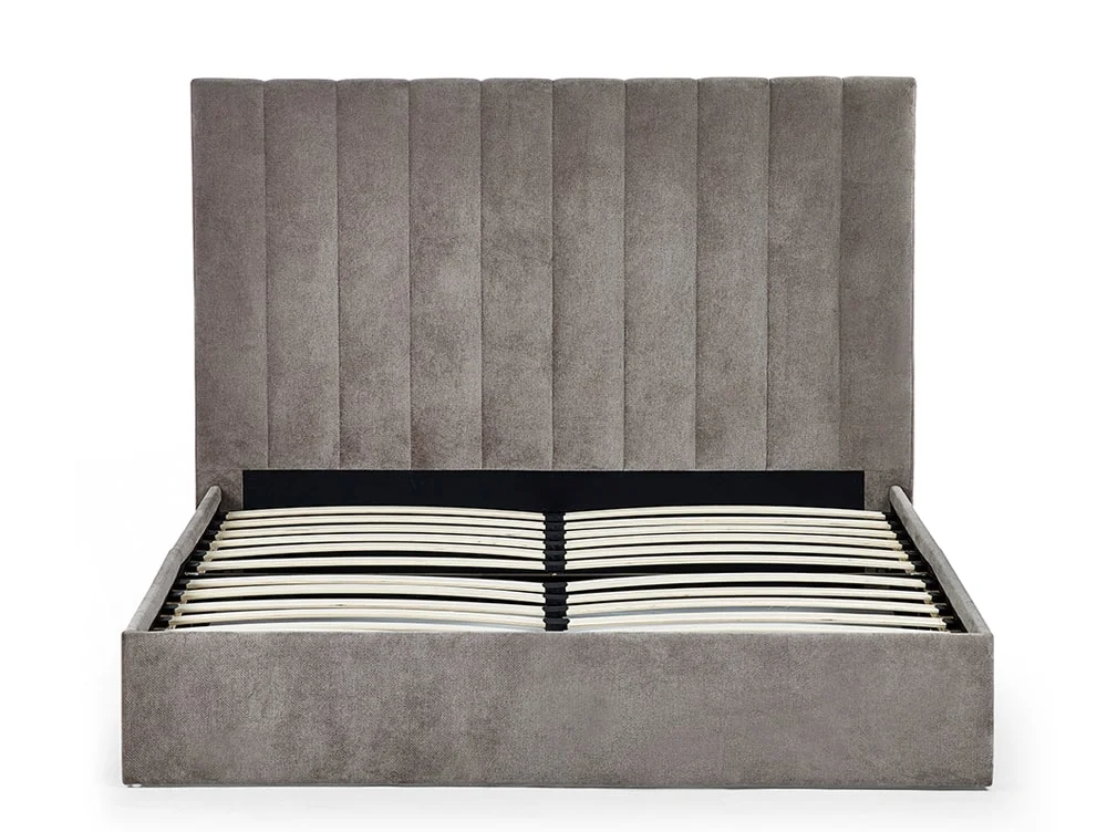 Julian Bowen Julian Bowen Eloise 5ft King Size Grey Fabric Bed in a Box