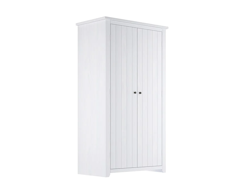 LPD LPD Havana White 2 Door Double Wardrobe