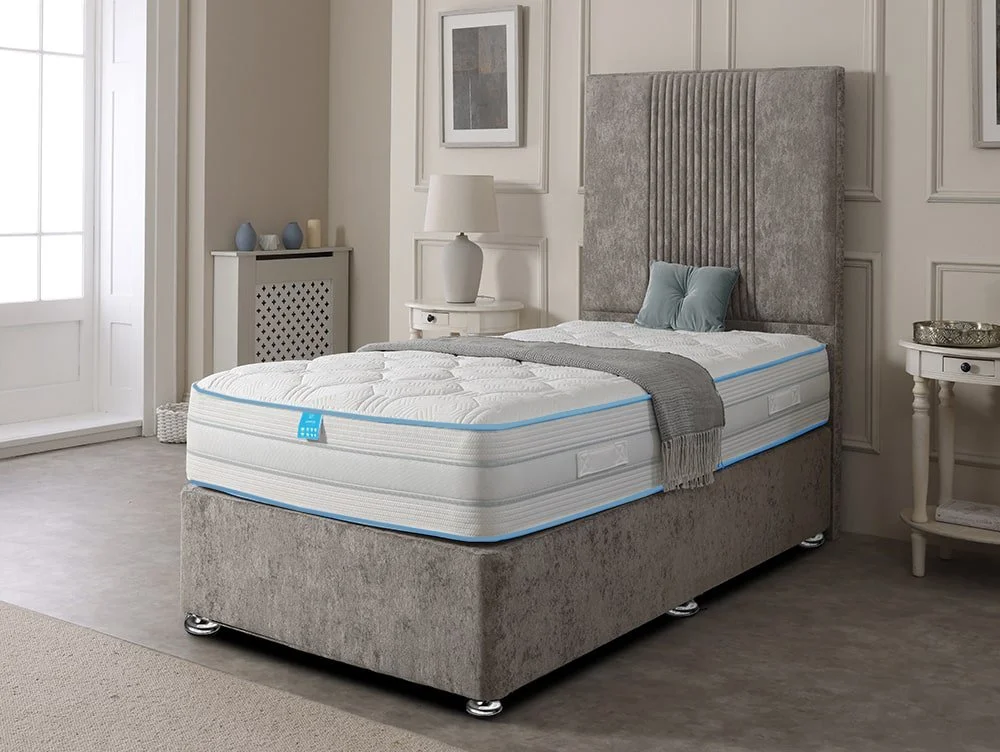 Willow & Eve Willow & Eve Bed Co. Thermacool Gel Pocket 1000 2ft6 Small Single Divan Bed