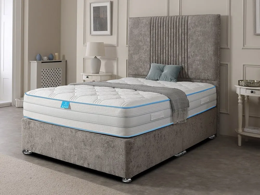 Willow & Eve Willow & Eve Bed Co. Thermacool Gel Pocket 1000 4ft Small Double Divan Bed