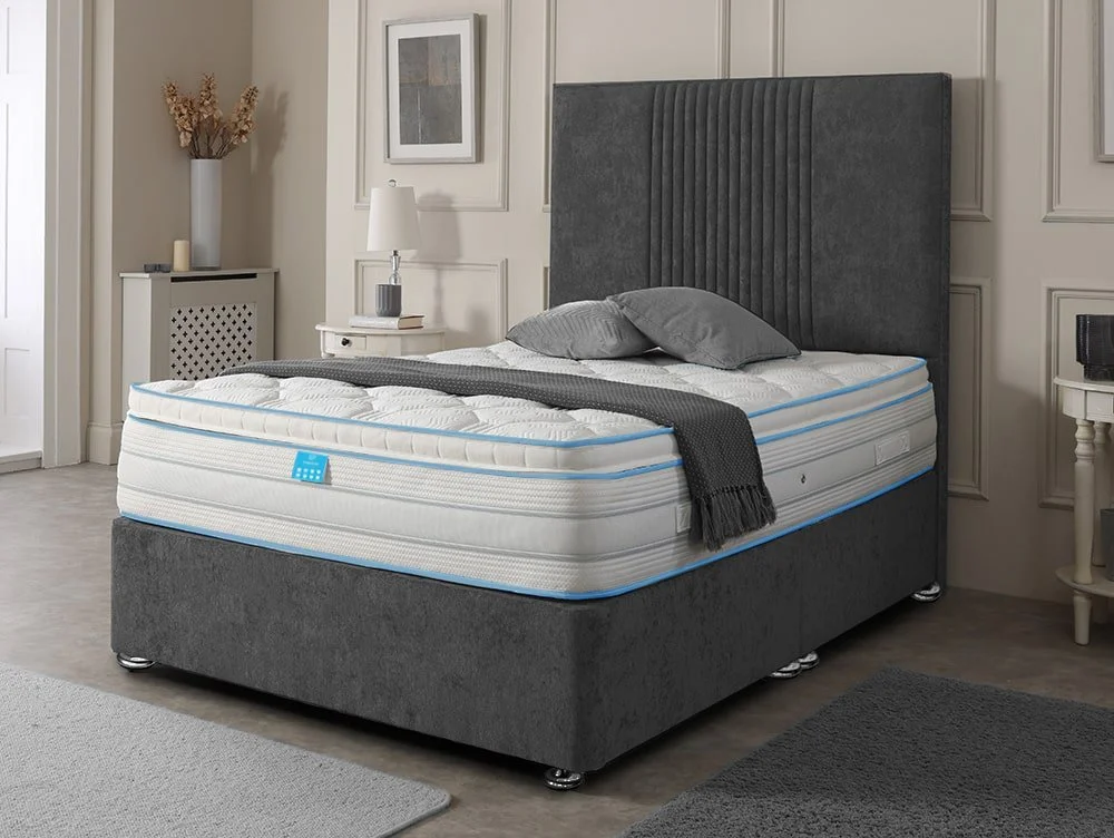 Willow & Eve Willow & Eve Bed Co. Thermacool Gel Pocket 3000 Boxtop 6ft Super King Size Divan Bed