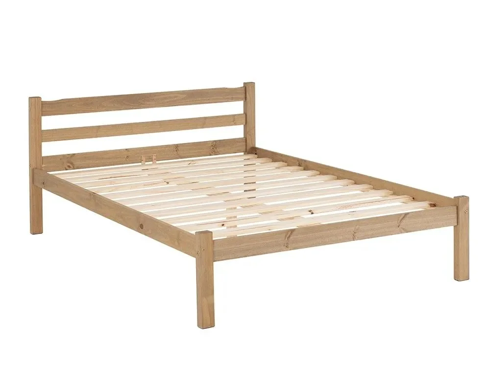 Seconique Clearance - Seconique Panama 4ft6 Double Pine Wooden Bed Frame