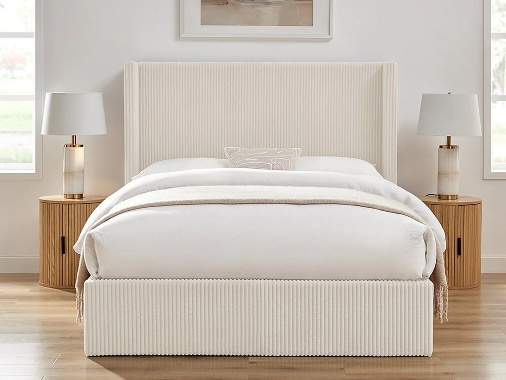 Limelight  Limelight Gemini 4ft6 Double Natural Cord Ottoman Bed Frame