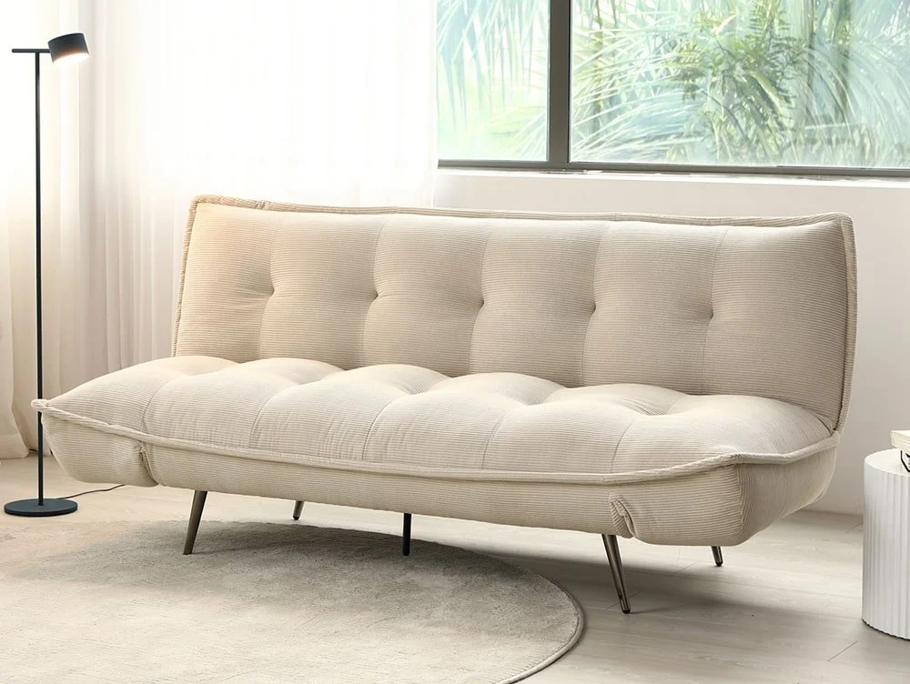 Limelight  Limelight Remi Natural Cord Fabric Sofa Bed