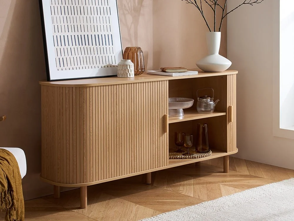 Birlea Furniture & Beds Birlea Axel Oak 2 Door Sideboard