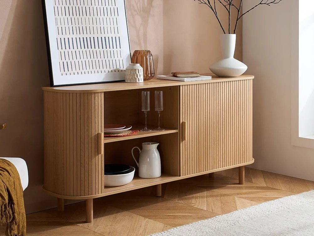 Birlea Furniture & Beds Birlea Axel Oak 2 Door Sideboard