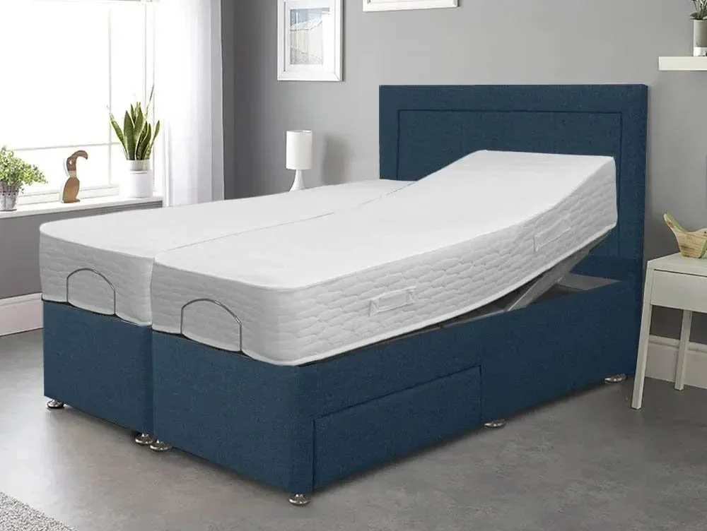 Willow & Eve Willow & Eve Cool Gel Pocket 1000 Electric Adjustable 5ft King Size Bed (2 x 2ft6)