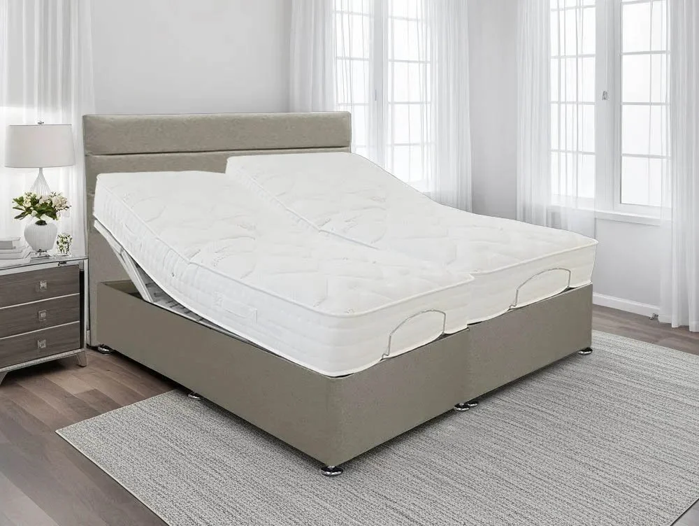 Willow & Eve Willow & Eve Copper Memory Pocket 1000 Electric Adjustable 6ft Super King Size Bed (2 x 3ft)