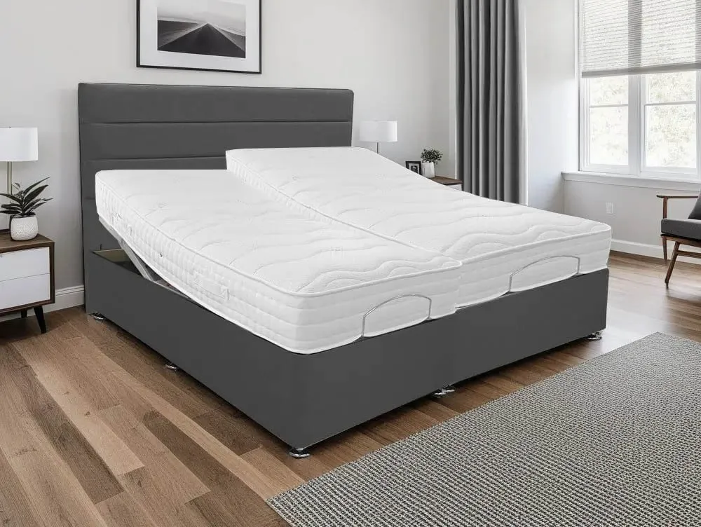 Willow & Eve Willow & Eve Latex Pocket 1000 Electric Adjustable 6ft Super King Size Bed (2 x 3ft)