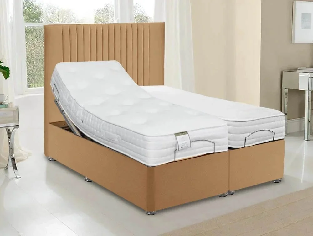 ASC ASC Contour Natural Comfort and Natural Bliss Dual Tension Electric Adjustable 5ft King Size Bed (2 x 2ft6)