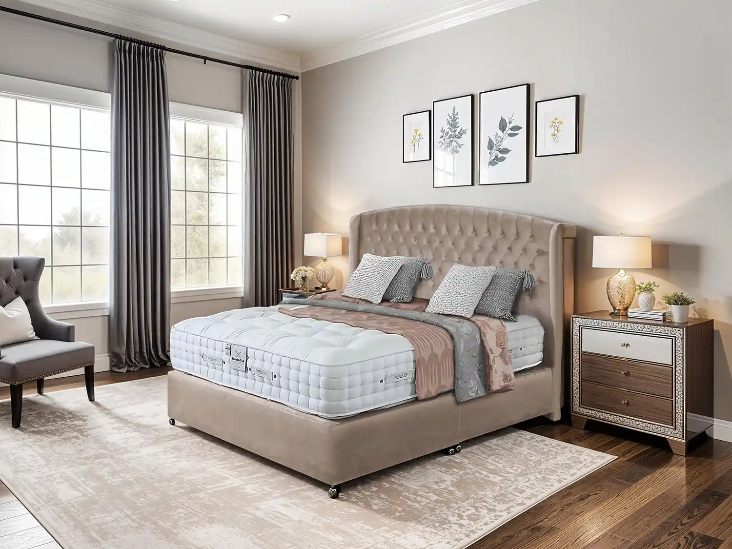 Alexander & Cole Alexander & Cole Tranquillity Pocket 5000 4ft Small Double Lunar Plus Divan Bed