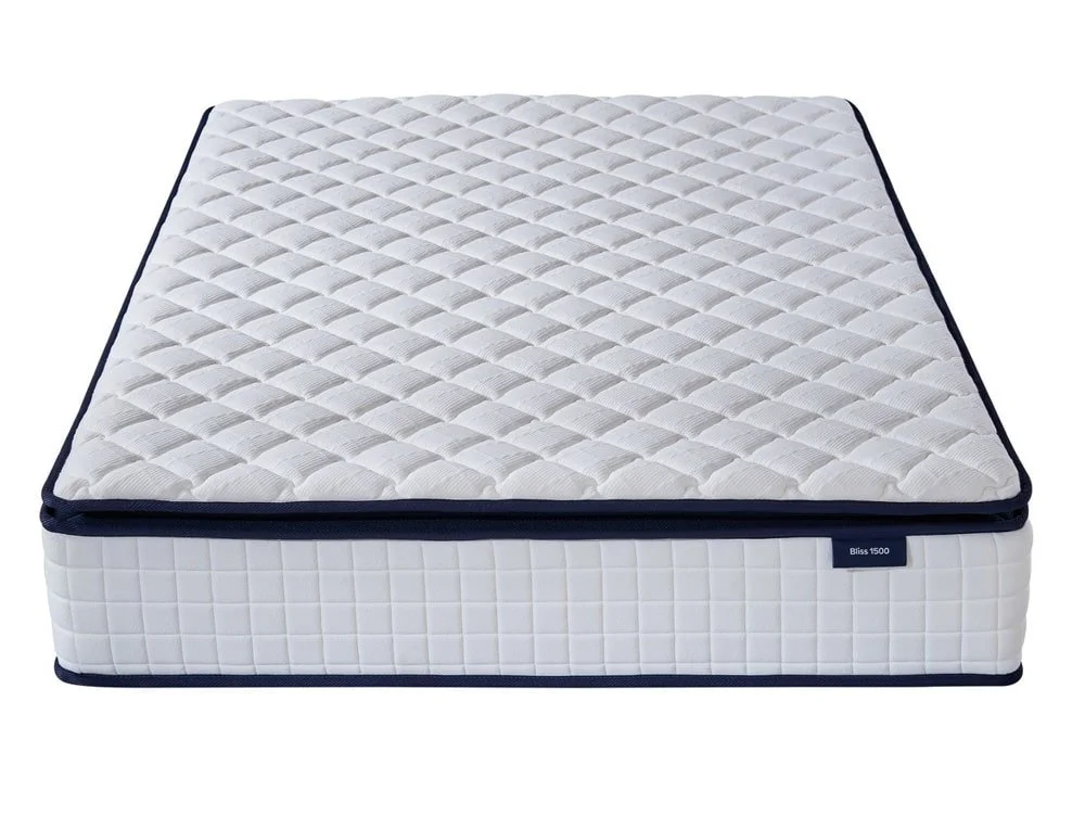 SleepSoul SleepSoul Bliss Memory Pocket 1500 Pillowtop 4ft6 Double Mattress in a Box