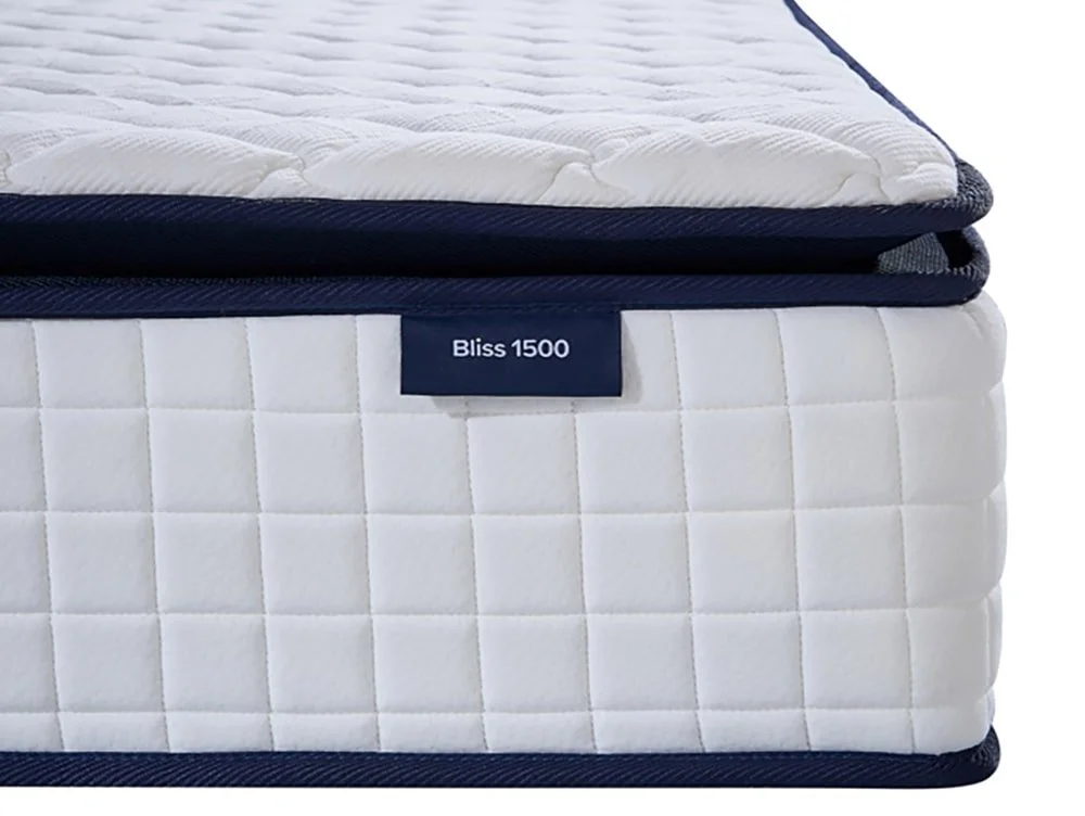 SleepSoul SleepSoul Bliss Memory Pocket 1500 Pillowtop 5ft King Size Mattress in a Box