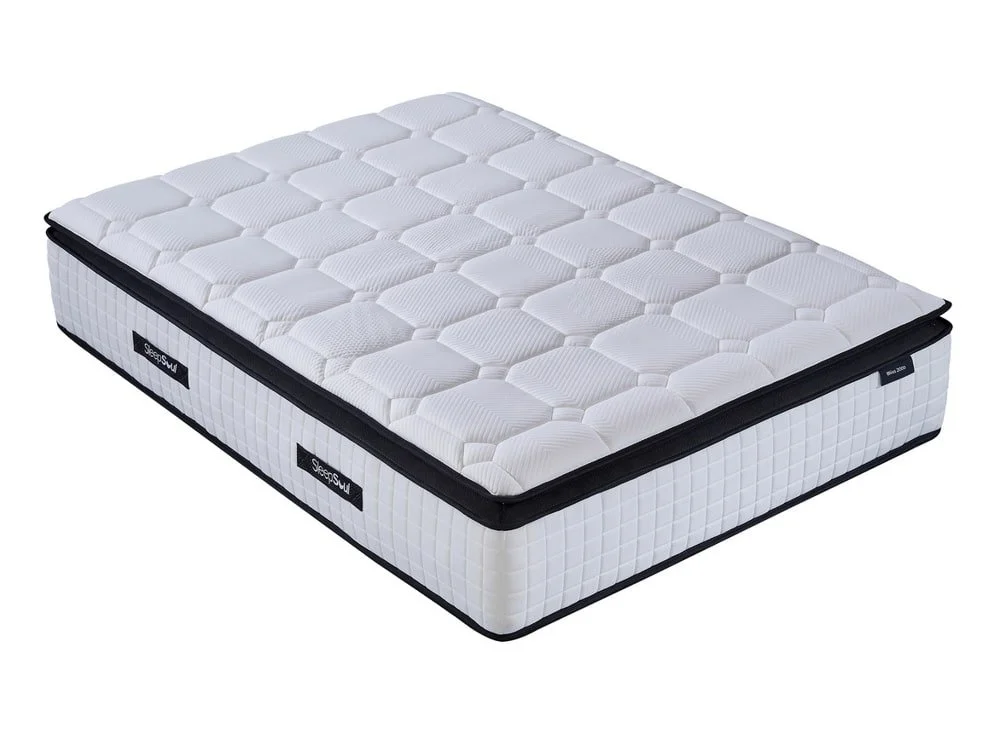 SleepSoul SleepSoul Bliss Memory Pocket 2000 Pillowtop 4ft Small Double Mattress in a Box