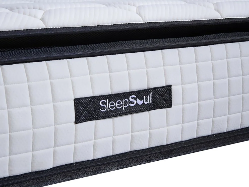 SleepSoul SleepSoul Bliss Memory Pocket 2000 Pillowtop 6ft Super King Size Mattress in a Box