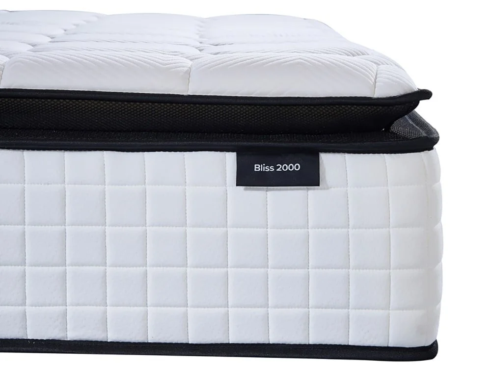 SleepSoul SleepSoul Bliss Memory Pocket 2000 Pillowtop 6ft Super King Size Mattress in a Box