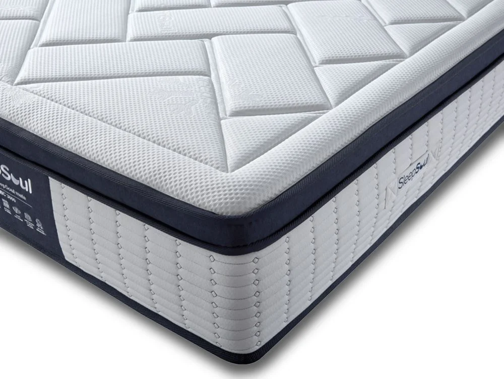 SleepSoul SleepSoul Cosmic Coolgel Pocket 3000 Pillowtop 6ft Super King Size Mattress in a Box