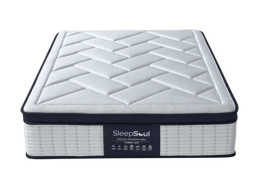 SleepSoul SleepSoul Cosmic Coolgel Pocket 3000 Pillowtop 5ft King Size Mattress in a Box