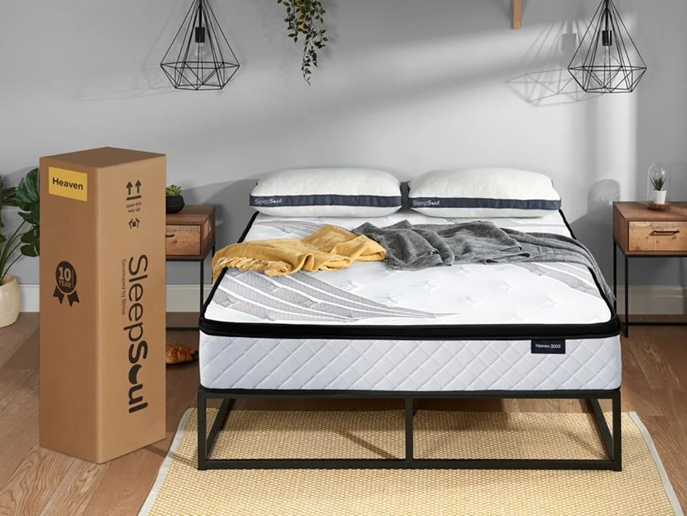 SleepSoul SleepSoul Heaven Gel Pocket 3000 6ft Super King Size Mattress in a Box