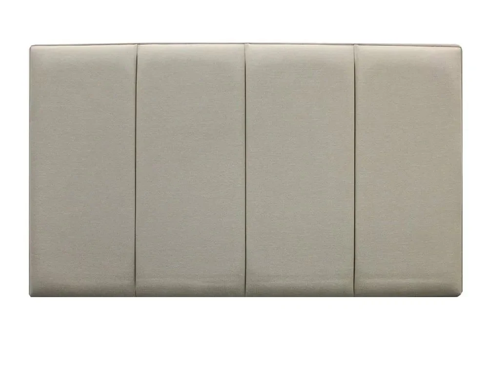 ASC Clearance - ASC Iona 6ft Super King Size Fabric Strutted Headboard in Naples Seal Grey