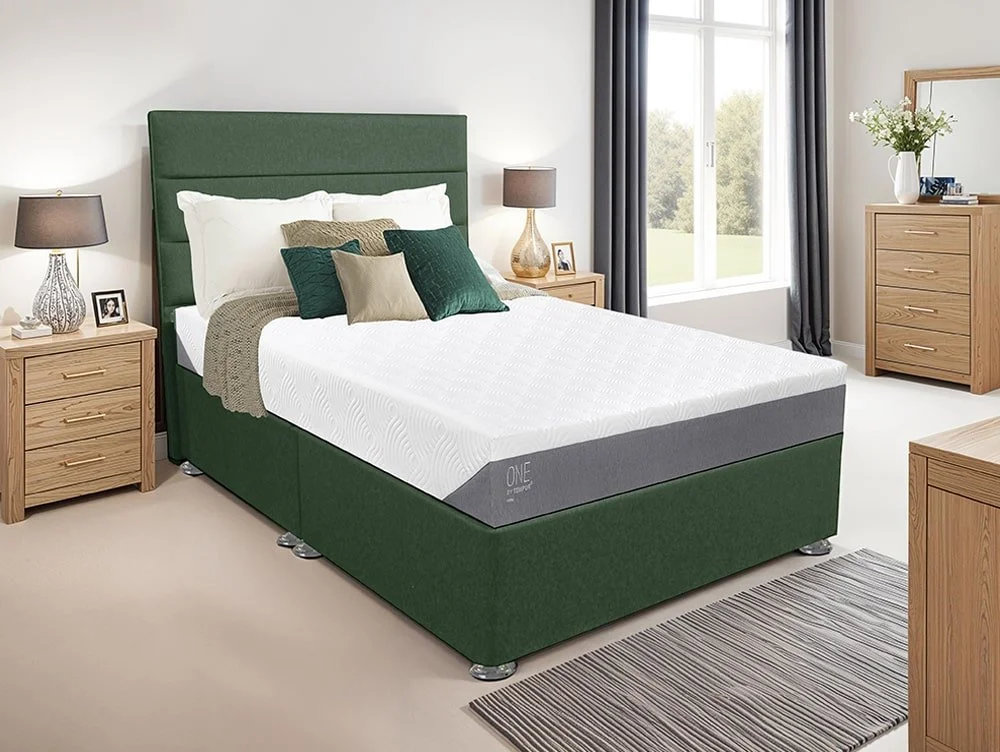 Tempur TEMPUR ONE 4ft6 Firm Double Lunar Divan Bed