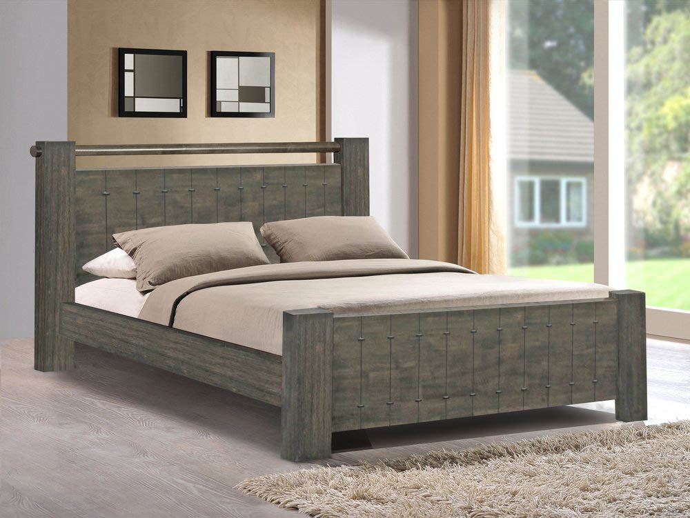 Sweet Dreams Mozart 5ft King Size, King Size Wooden Bed Frame With Headboard