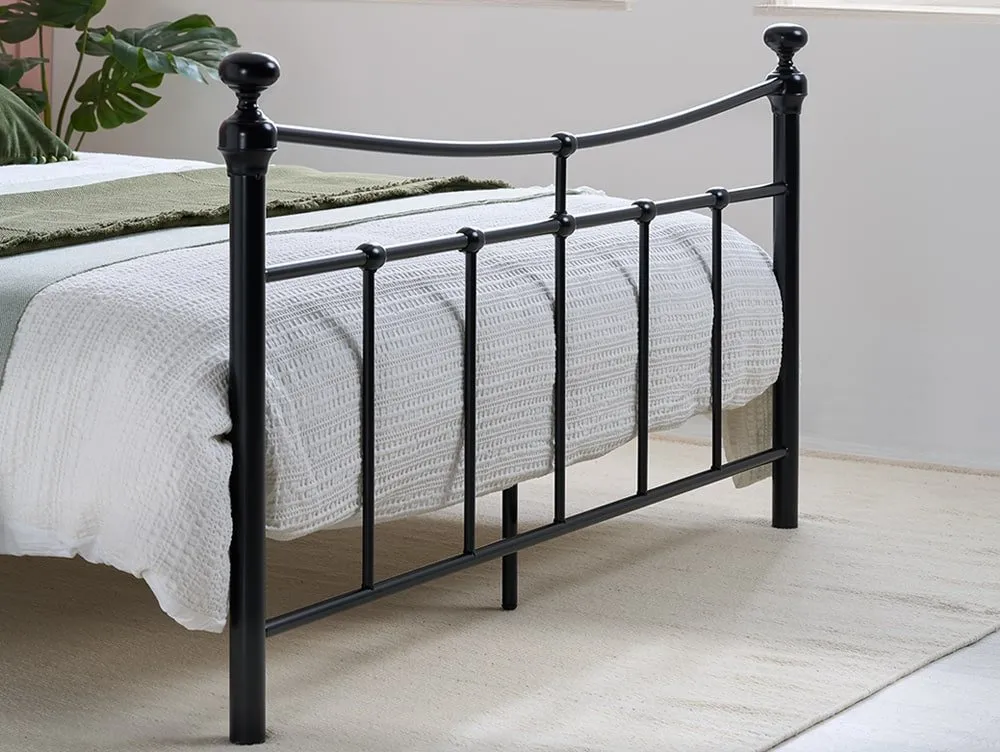 Birlea Furniture & Beds Birlea Emily 4ft Small Double Black Metal Bed Frame
