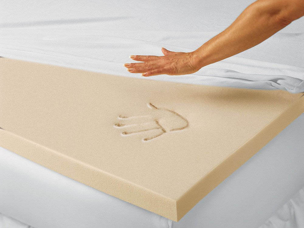 3ft memory foam mattress topper