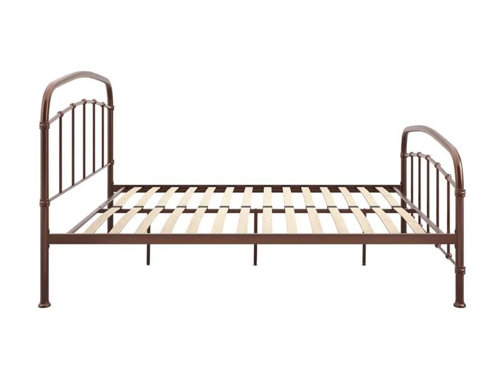 LPD LPD Halston 5ft King Size Copper Metal Bed Frame