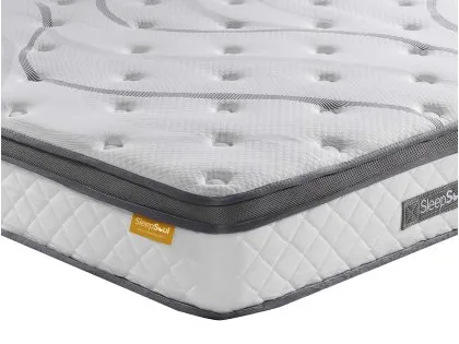 SleepSoul Heaven Gel Pocket 1000 Pillowtop 3ft Single Mattress in a Box