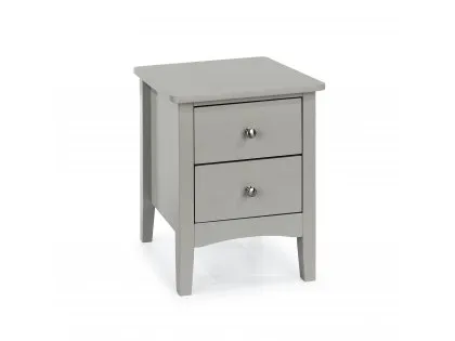 Core Como Light Grey 2 Petite Drawer Bedside Table Core Como Light Grey 2 Petite Drawer Bedside Table