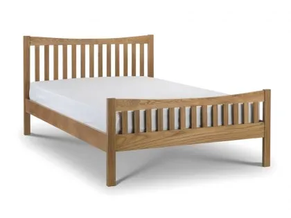 Julian Bowen Bergamo 5ft King Size Oak Wooden Bed Frame