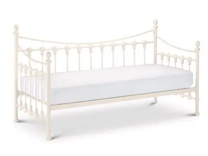 Julian Bowen Versailles Ivory Metal Day Bed