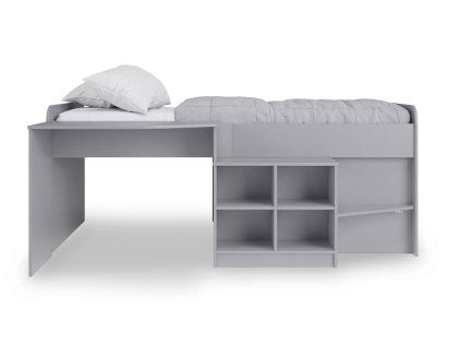 Kidsaw Pilot 3ft Single Grey Cabin Bed