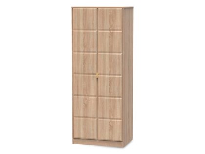 Welcome Cube 2 Door Tall Double Wardrobe (Assembled)