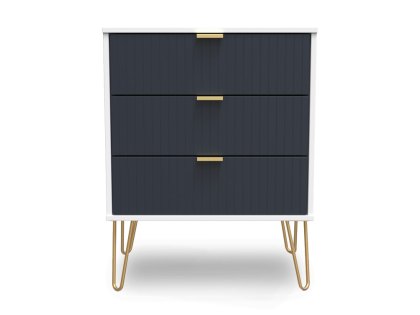 Welcome Linear 3 Drawer Midi Chest of Drawers (Assembled)