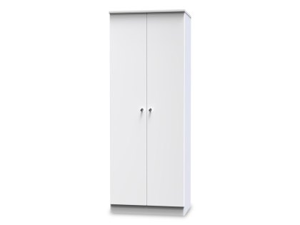 Welcome Lumiere 2 Door Tall Double Wardrobe (Assembled)