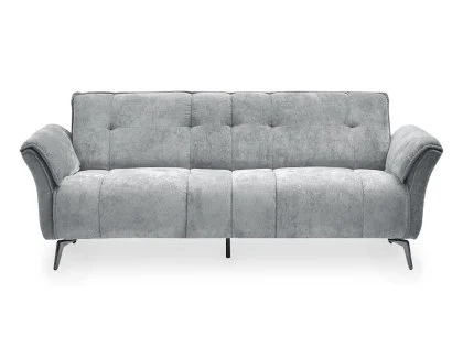 Seconique Amalfi Grey Fabric 3 Seater Sofa