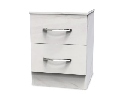 Welcome Avon 2 Drawer Small Bedside Table (Assembled)