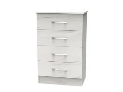 Welcome Avon 4 Drawer Midi Chest of Drawers (Assembled)