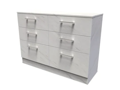 Welcome Devon 6 Drawer Midi Chest of Drawers (Assembled)