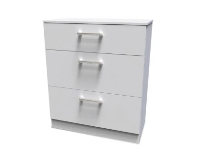 Welcome Devon 3 Drawer Deep Chest of Drawers (Assembled)