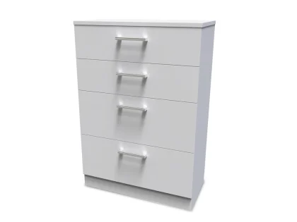 Welcome Devon 4 Drawer Deep Chest of Drawers (Assembled)