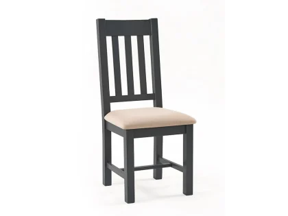Julian Bowen Bordeaux Grey and Taupe Dining Chair