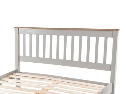 Core Corona 4ft6 Double Grey Wooden Bed Frame