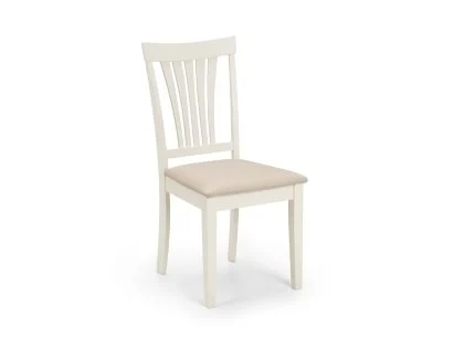 Julian Bowen Stanmore Ivory Wooden Dining Chair