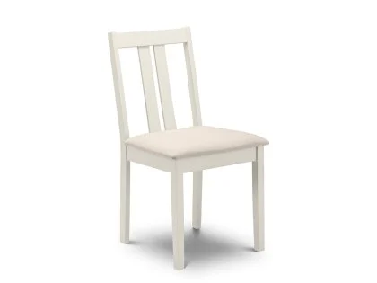 Julian Bowen Rufford Ivory Wooden Dining Chair