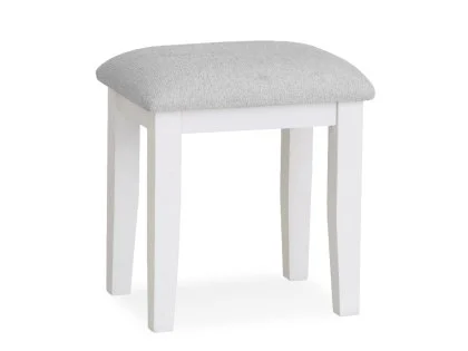 ASC Suffolk White Dressing Table Stool