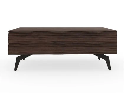 GFW Bantham Walnut 2 Drawer Coffee Table